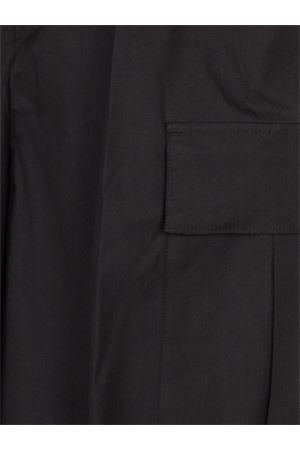 Bermuda cargo in misto cotone nero NEW YORK | ATLANTA4K130NERO